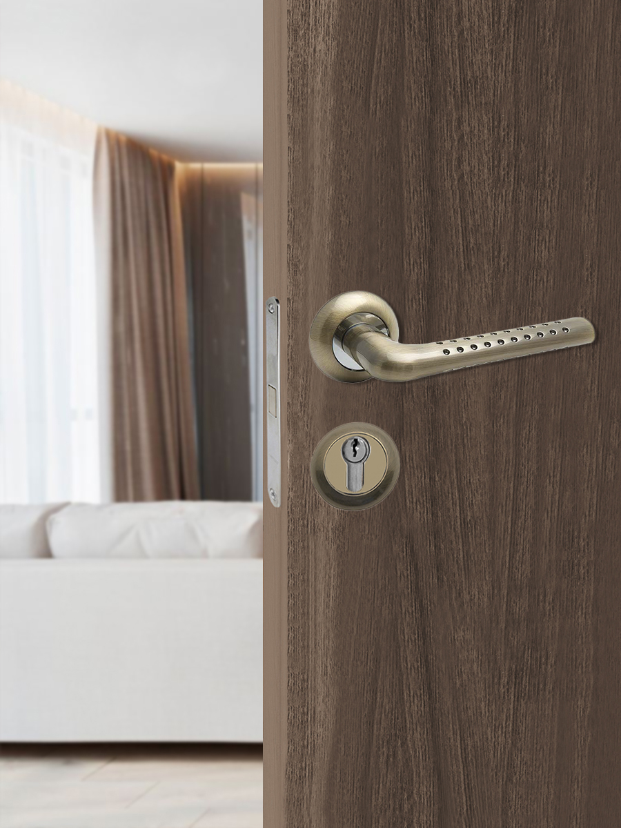 Накладка на цилиндр Trodos ET-08 AB бронза