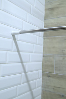 Карниз для ванной телескопический Delphinium 110-200см, хром, т/у