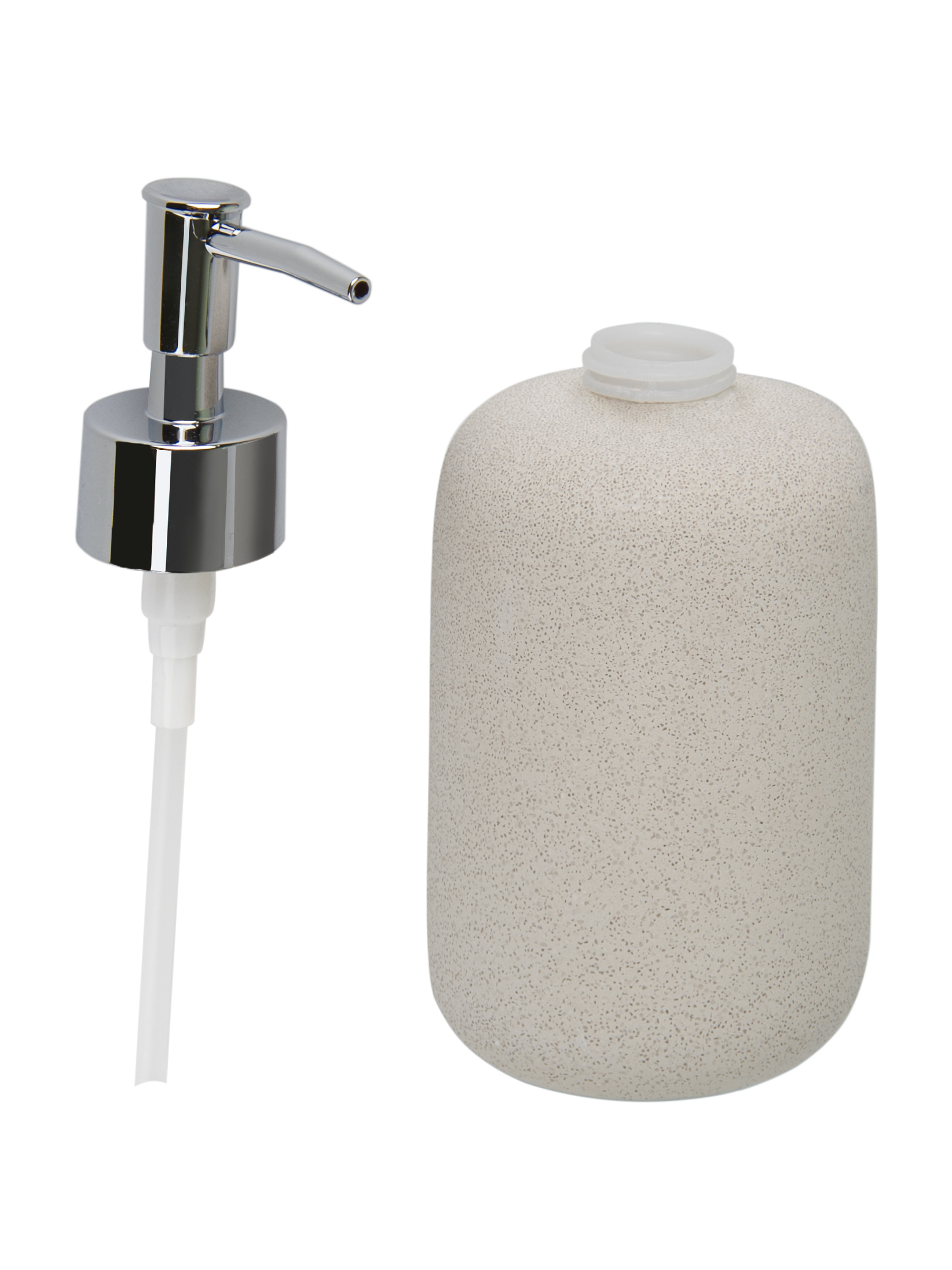 Дозатор для жидкого мыла Zenfort "Stone", цемент