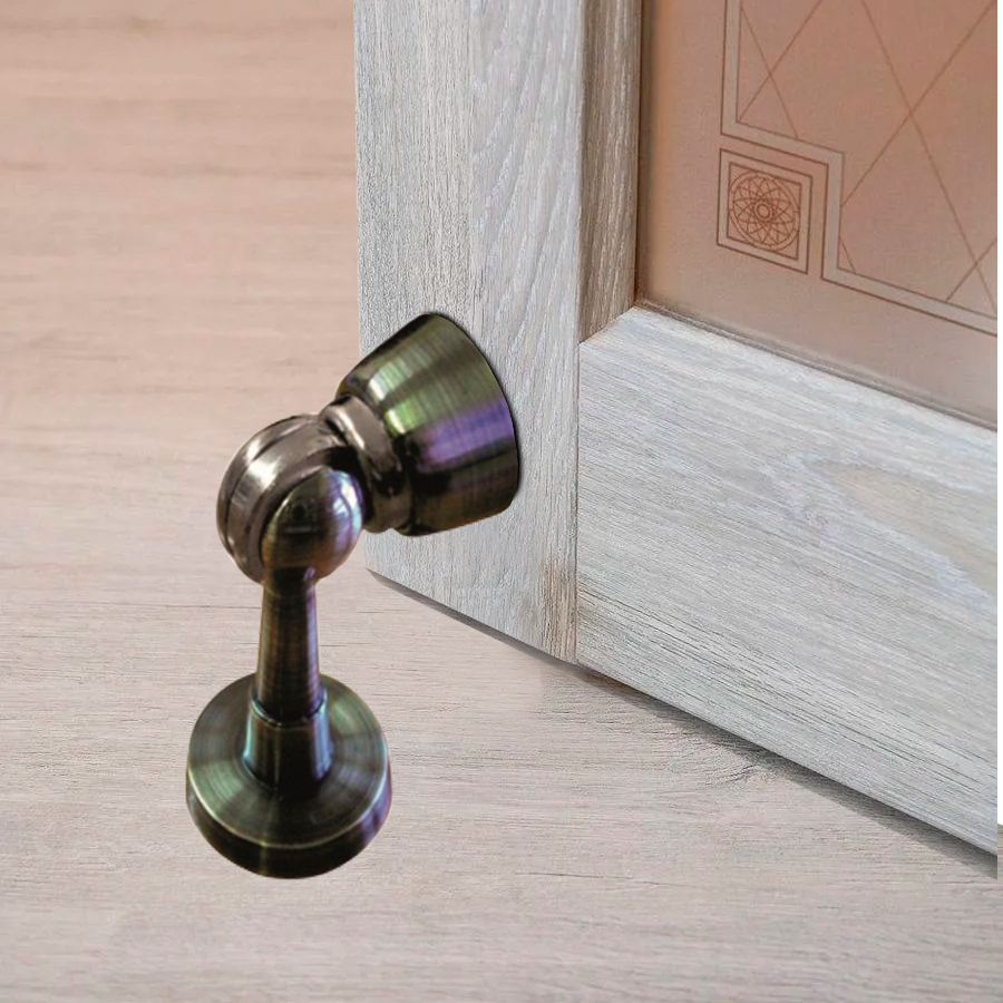 Упор дверной Trodos 106/Н73 магнитный, бронза