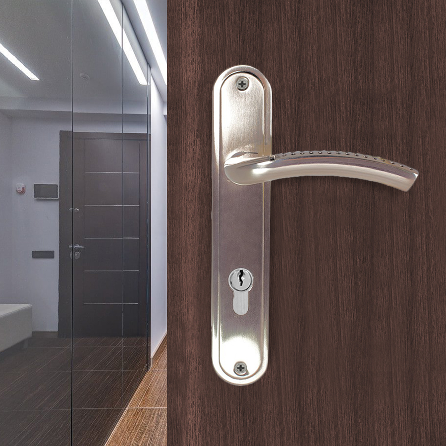 Ручка на планке Trodos 85/106-M SN никель