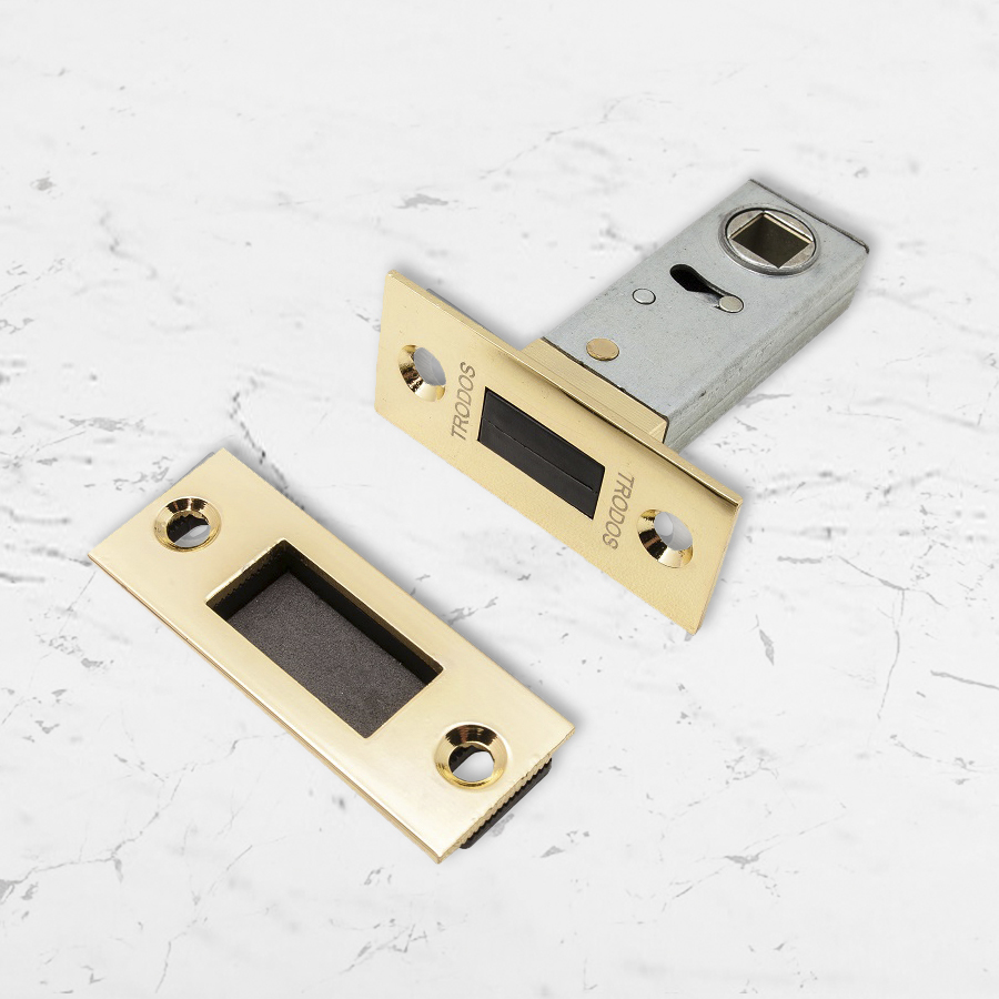 Защелка врезная Trodos 6-50/М GP магнит, золото