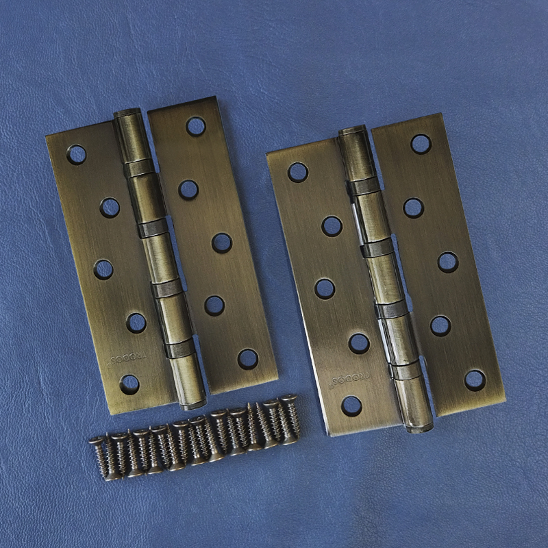 Петля накладная Trodos 125х75х2,5 AB бронза