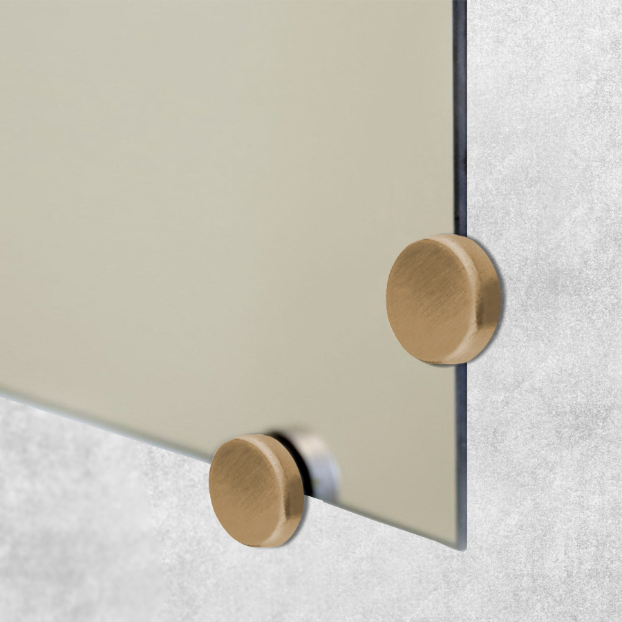 Зеркалодержатель Trodos "101" D17 4шт, бронза