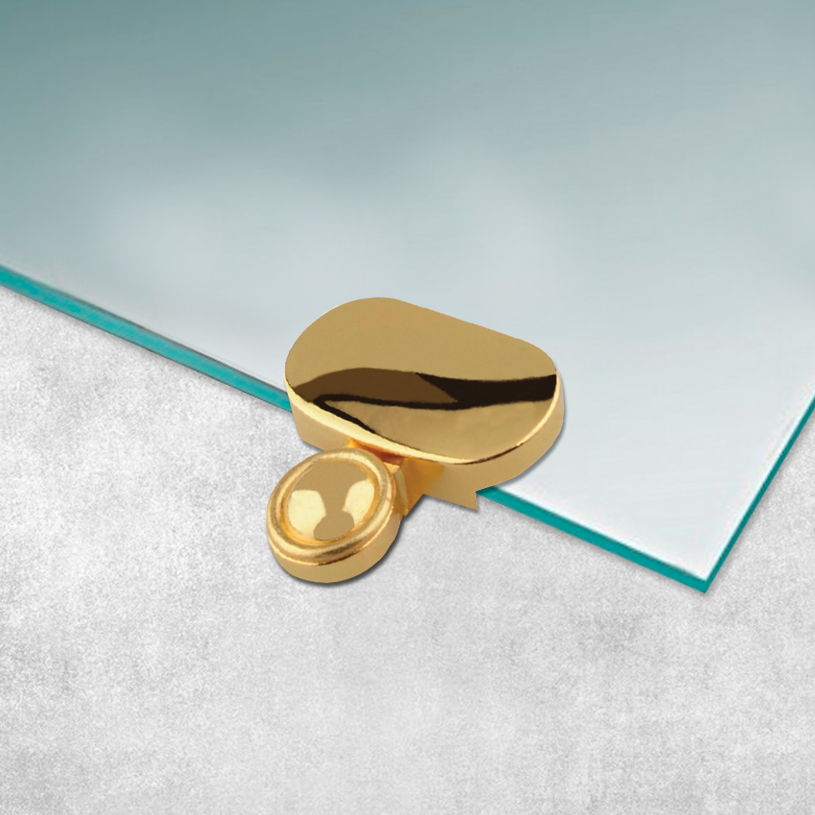 Зеркалодержатель Trodos  "2005" L38 4шт, золото