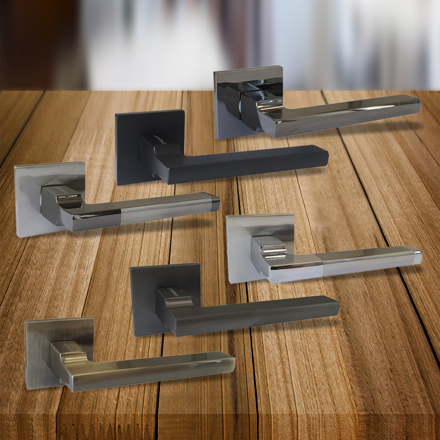 Ручка раздельная Trodos 517-03 slim BL черный