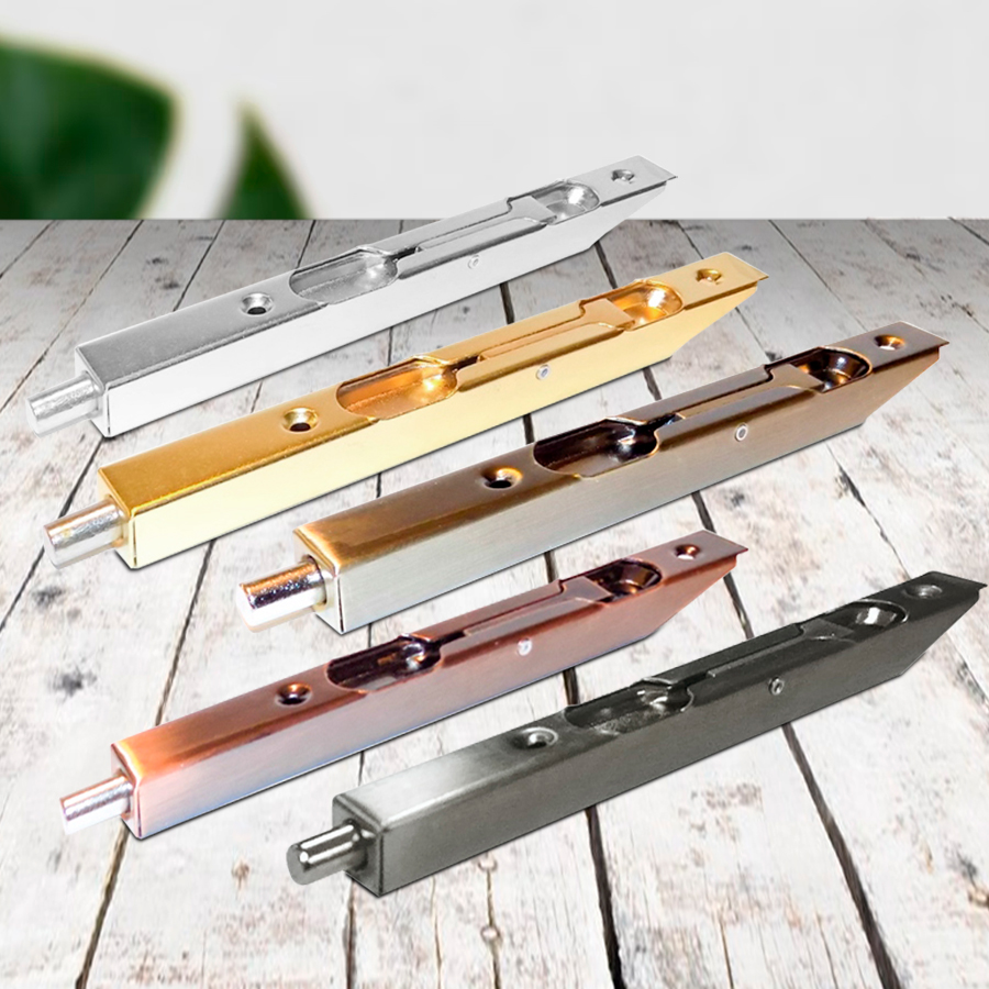 Ригель дверной Trodos L160 торцевой, никель