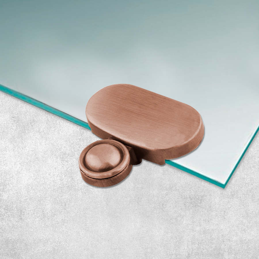 Зеркалодержатель Trodos  "2005" L38 4шт, медь