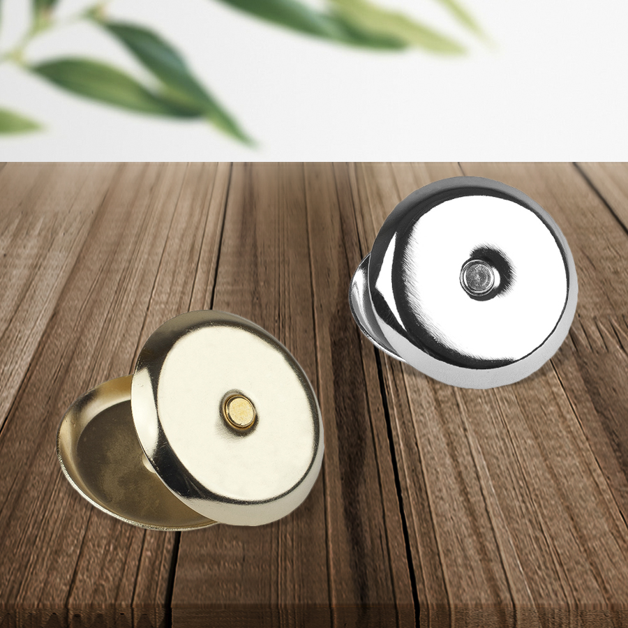 Заглушка для финских дверей "001Р" круг, золото