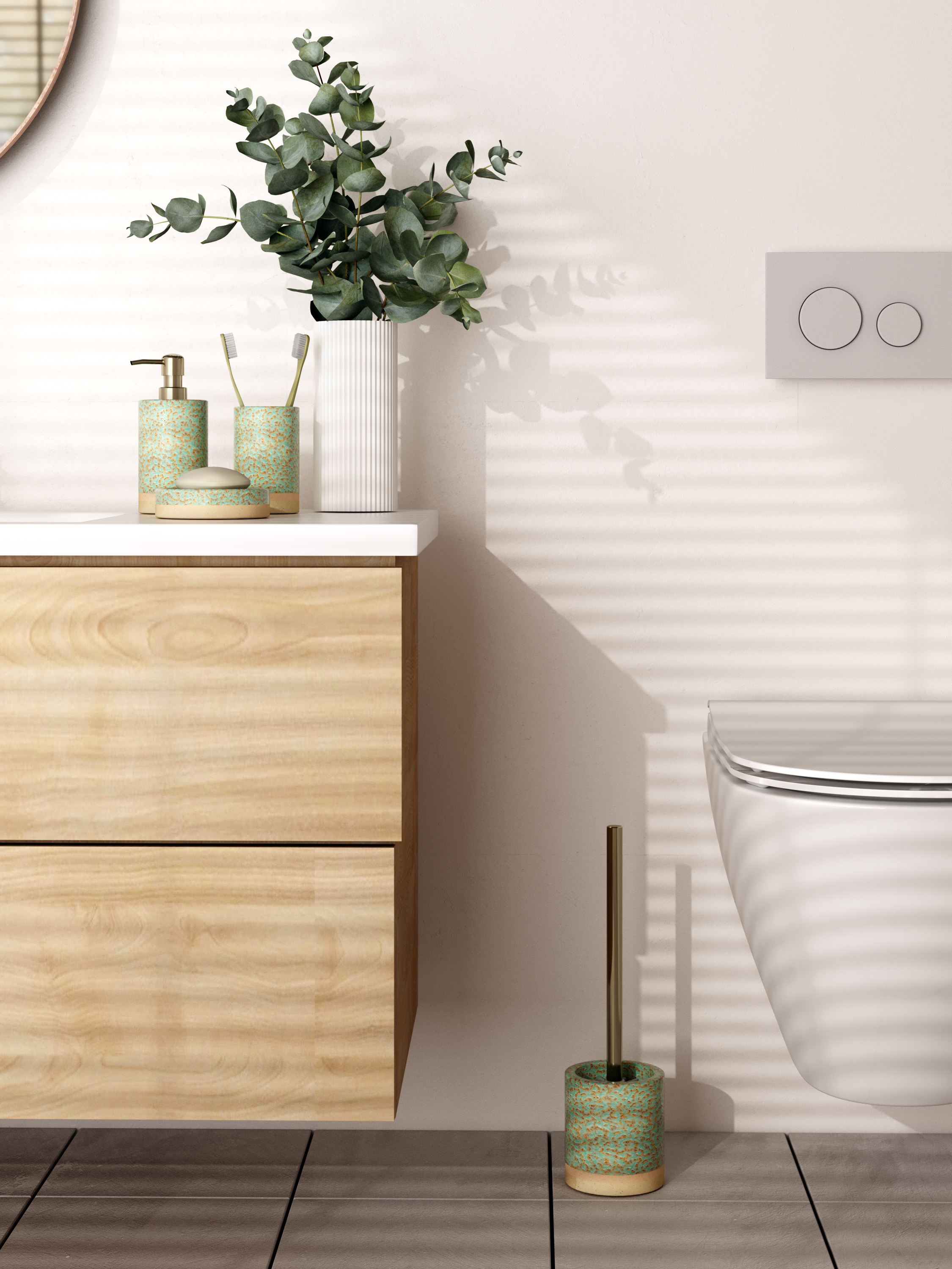 Дозатор для жидкого мыла Zenfort "Камея", керамика