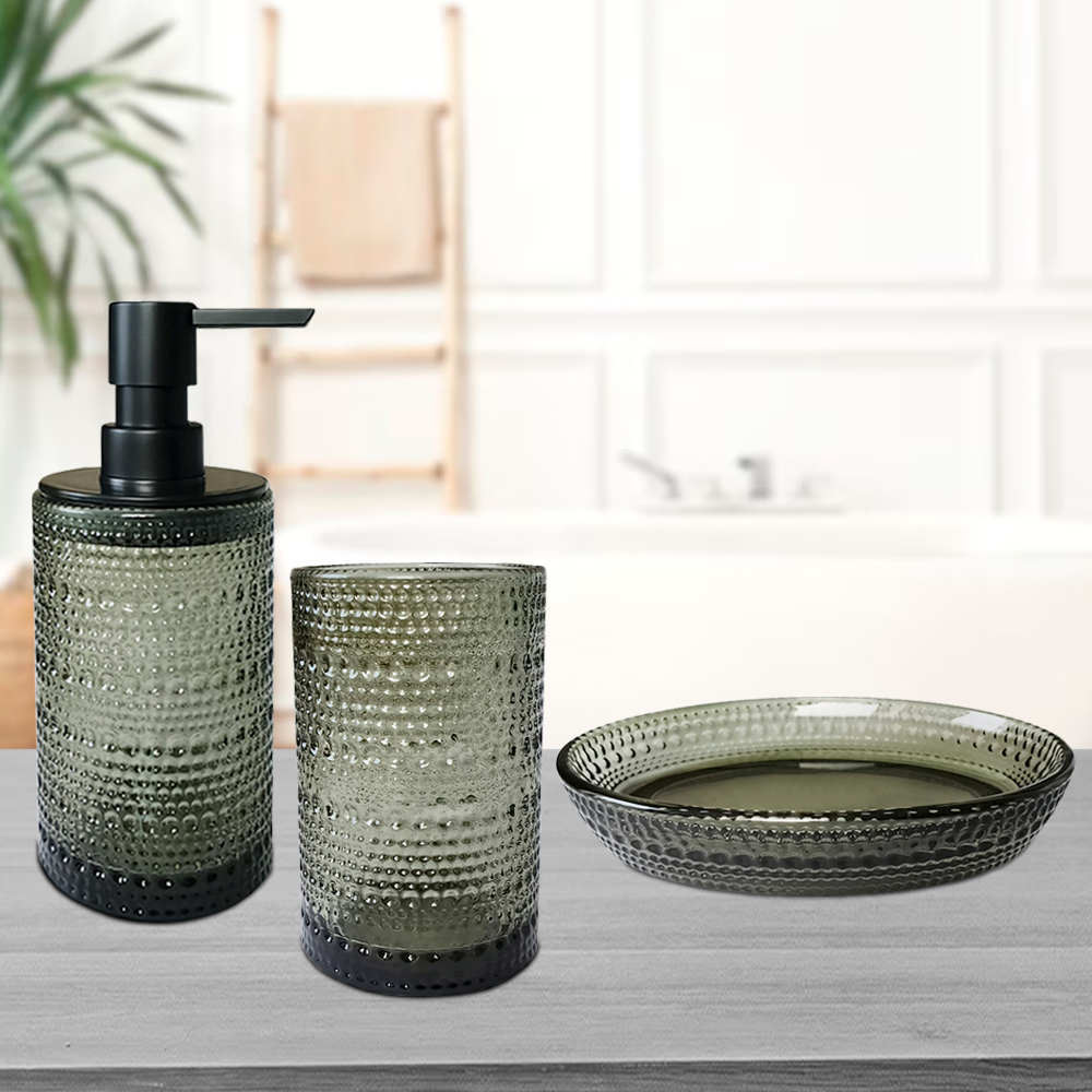 Мыльница Delphinium коллекция "Рокси", стекло