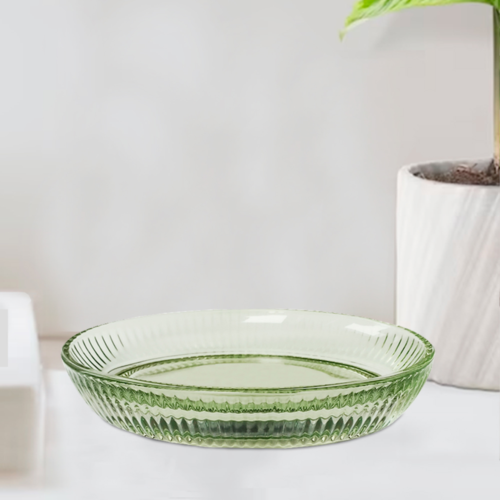 Мыльница Delphinium коллекция "Оливия", стекло