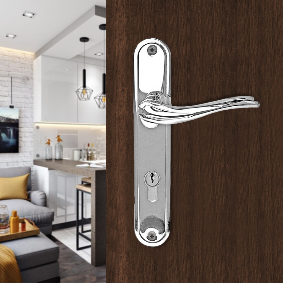 Ручка на планке Trodos 85/59-M CP хром