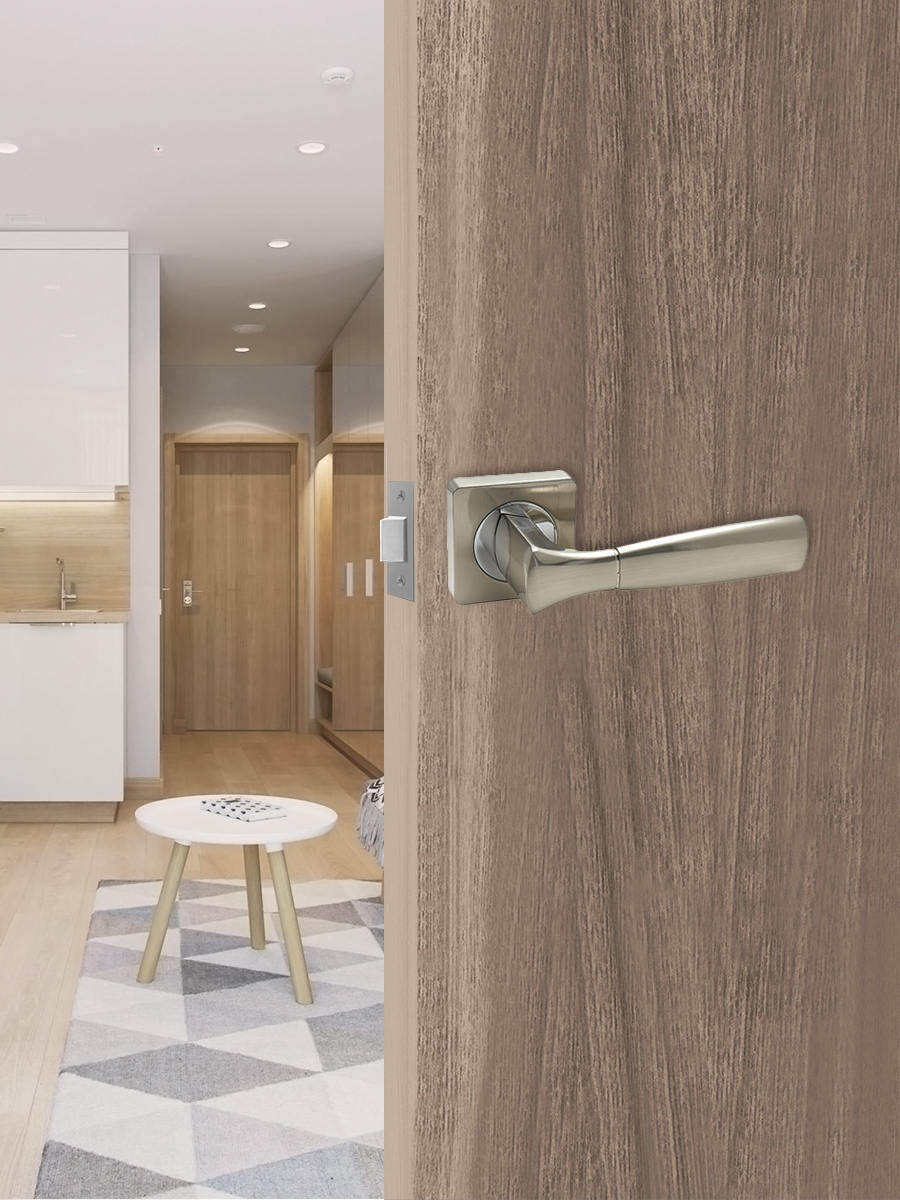 Ручка раздельная Trodos 4844-02 SN никель