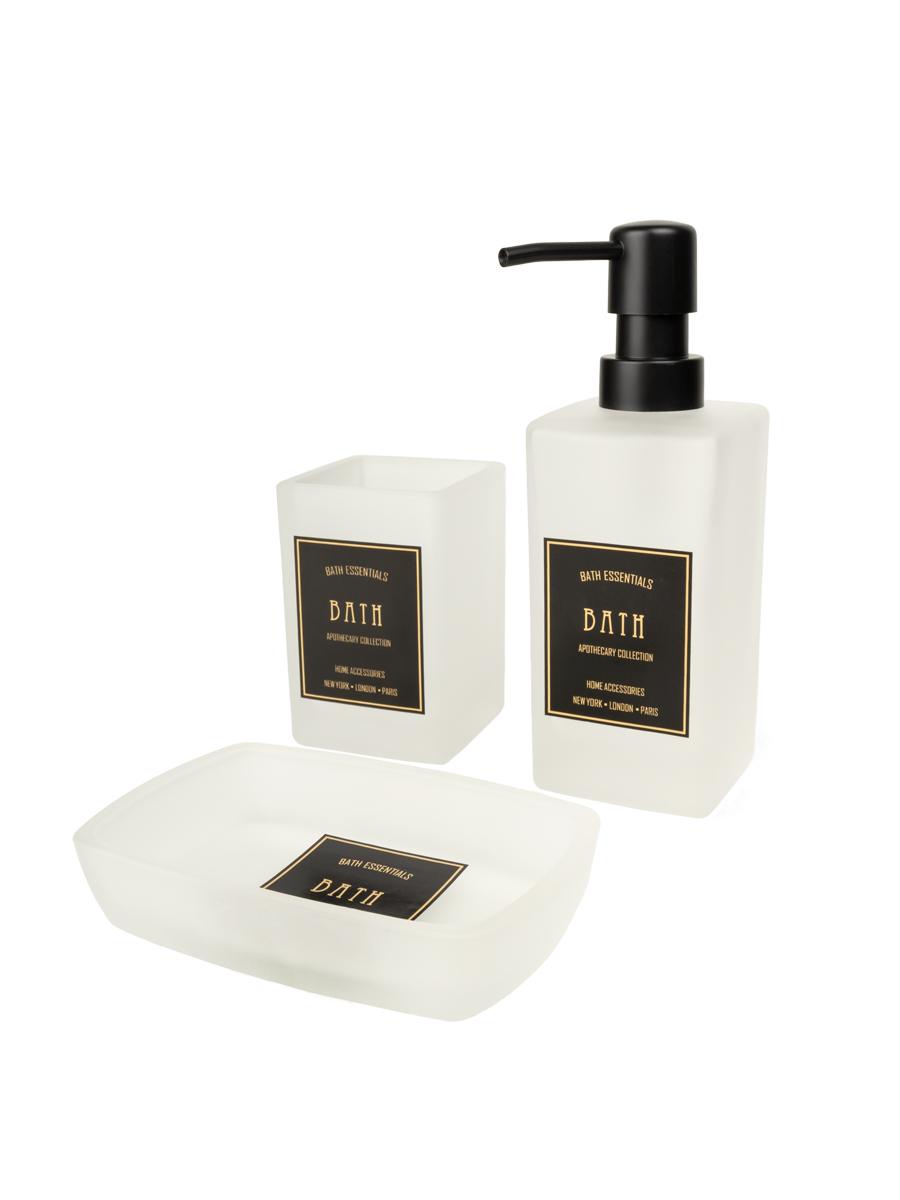 Стакан для зубных щёток Zenfort "Оптима", стекло