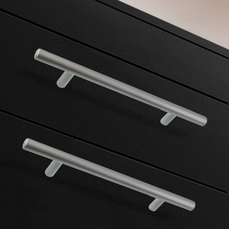 Ручка-рейлинг мебельная Trodos "8925" D10х96-156мм сталь, хром матовый, хедер