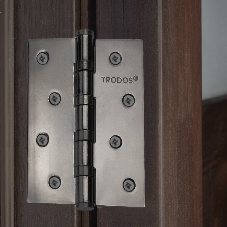 Петля накладная Trodos 100х70х2,5 BN черный никель