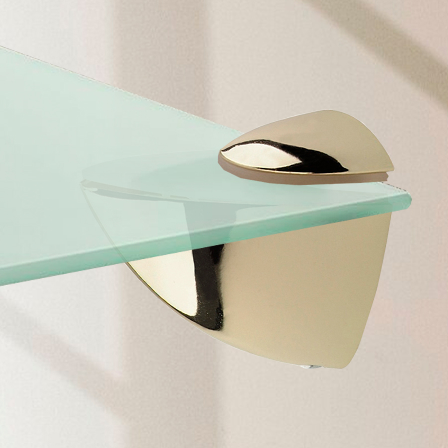 Полкодержатель Trodos "Пеликан" 100х84 2шт, золото