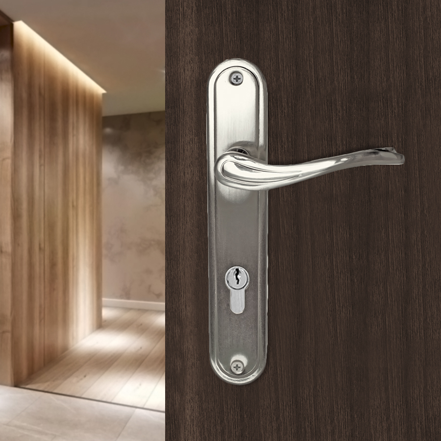 Ручка на планке Trodos 85/59-M SN никель