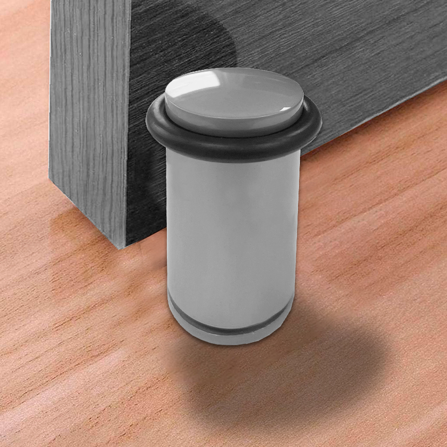 Упор дверной Trodos 151/Н58 хром матовый