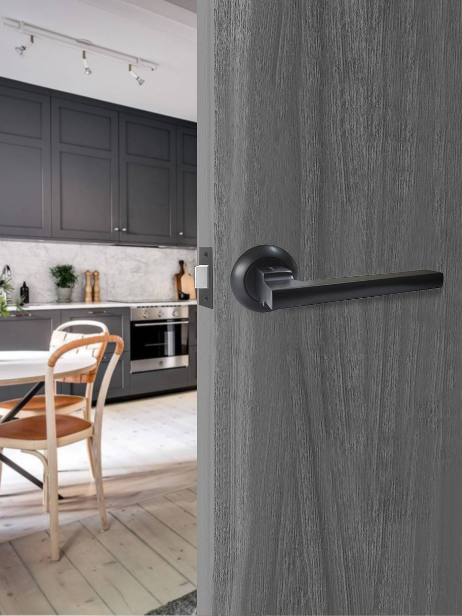 Ручка раздельная Trodos "517" серия 08, черный