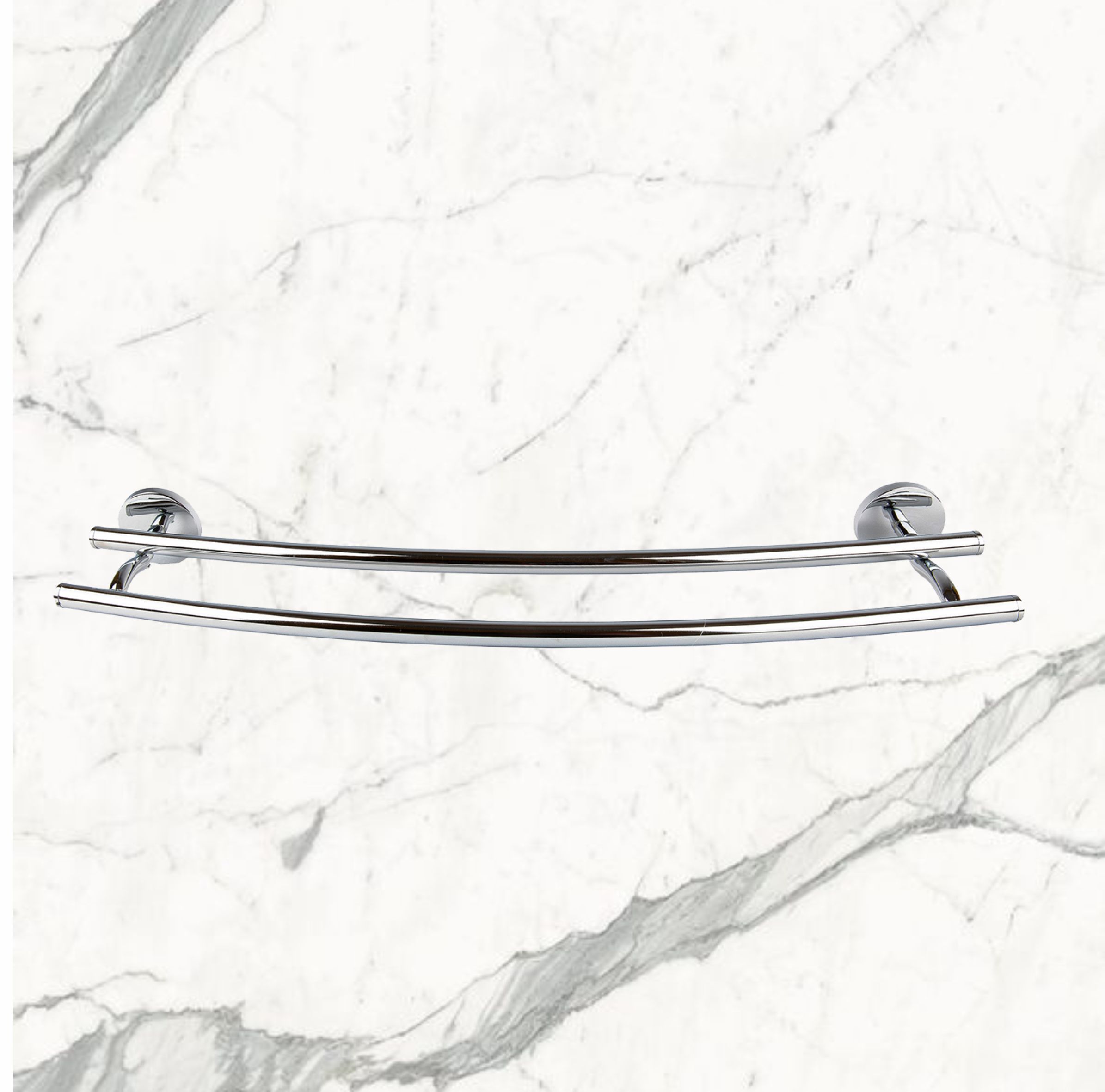 Держатель для полотенца 2-ой Delphinium "Т41824", 60,4см, хром