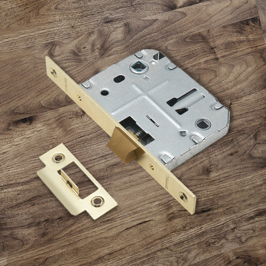 Защелка врезная Trodos 2070-70WС/P GP пластик, золото