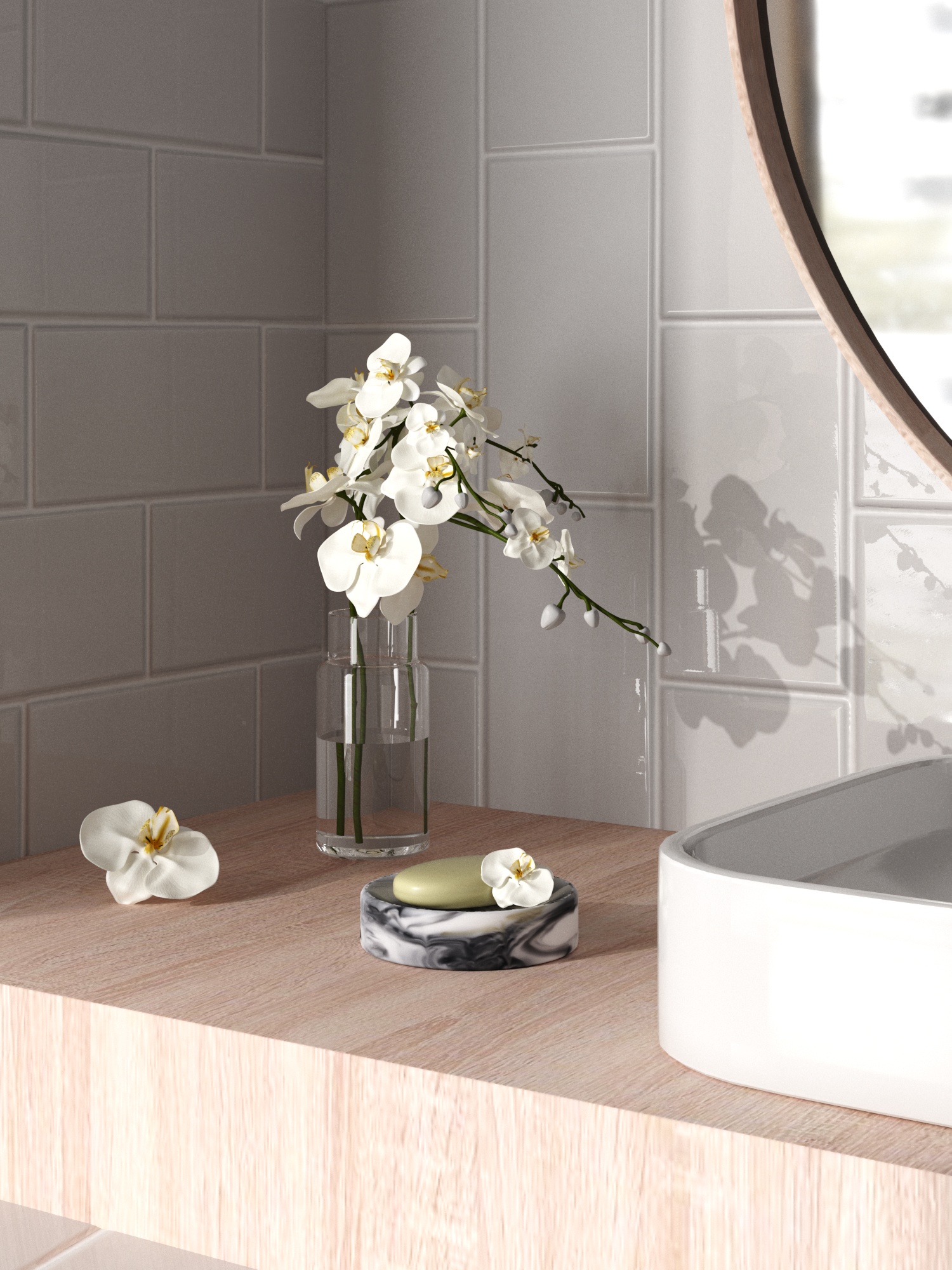 Мыльница Zenfort "Лава", полирезина