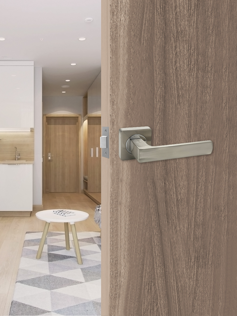 Ручка раздельная Trodos 845-02 SN никель