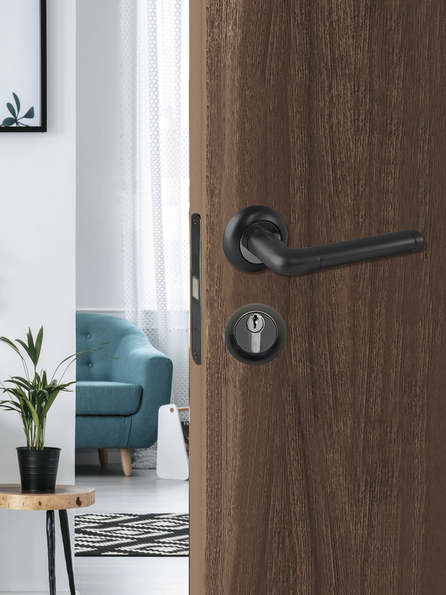 Ручка раздельная Trodos 47-08 BL черный 