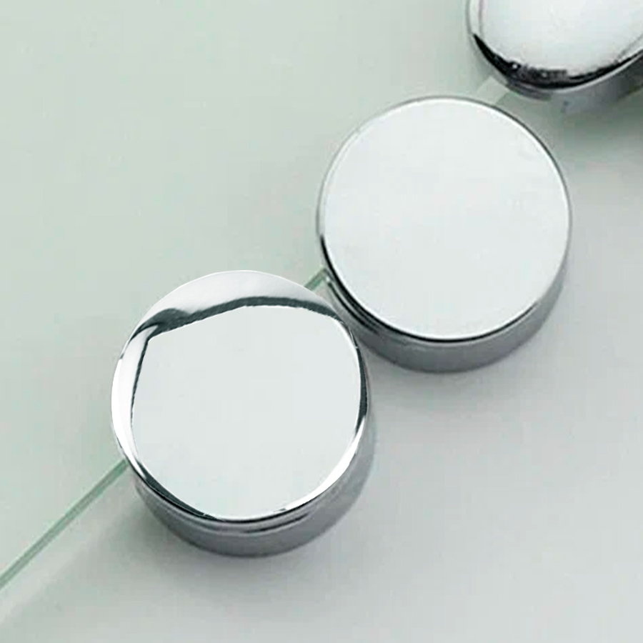 Зеркалодержатель Trodos "М33-25" D24 4шт, хром