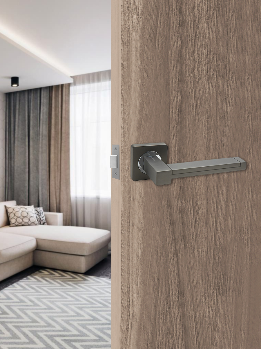 Ручка раздельная Trodos 873-02 GF графит