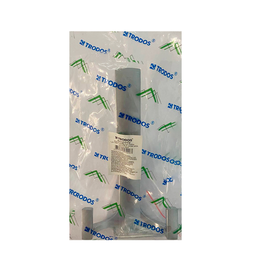 Крючок мебельный Trodos " ZY-146A" 3-рожковый, сплав ЦАМ, хром матовый