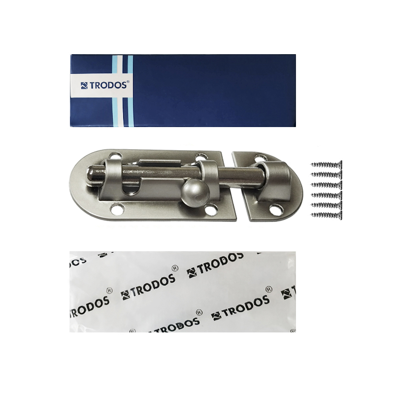 Шпингалет Trodos ZY-113/L90 SN никель