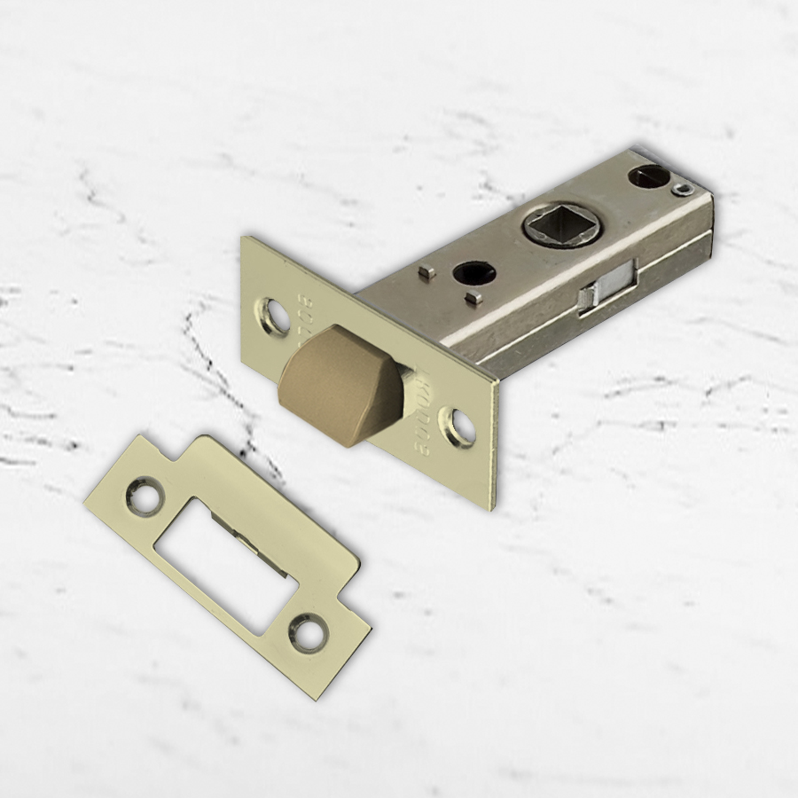 Защелка врезная Trodos 6-45/P GP пластик, золото