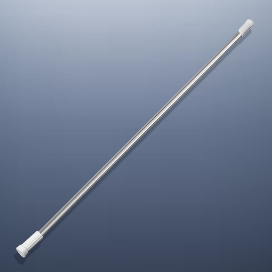 Карниз для ванной телескопический Delphinium 140-260см, хром, т/у