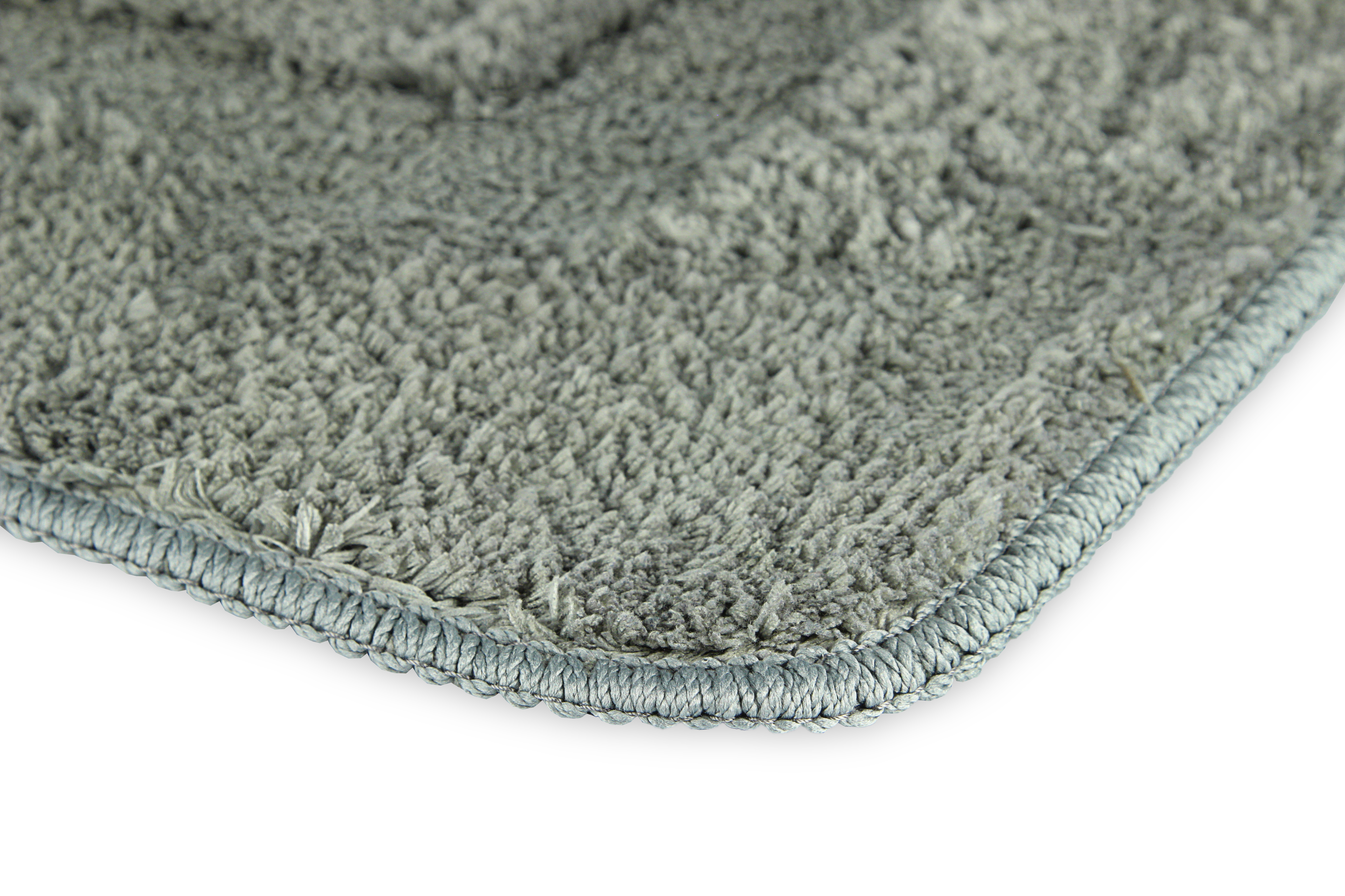 Ковер Delphinium коллекция "Моно" микрофибра 45х75см, серый