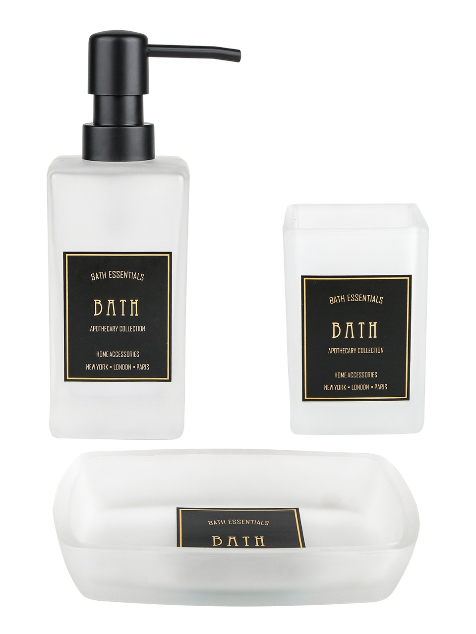 Дозатор для жидкого мыла Zenfort "Оптима", стекло