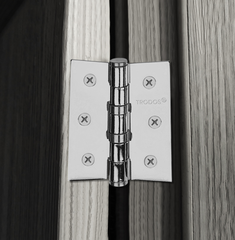 Петля накладная Trodos 75х62х2,5 CP хром 