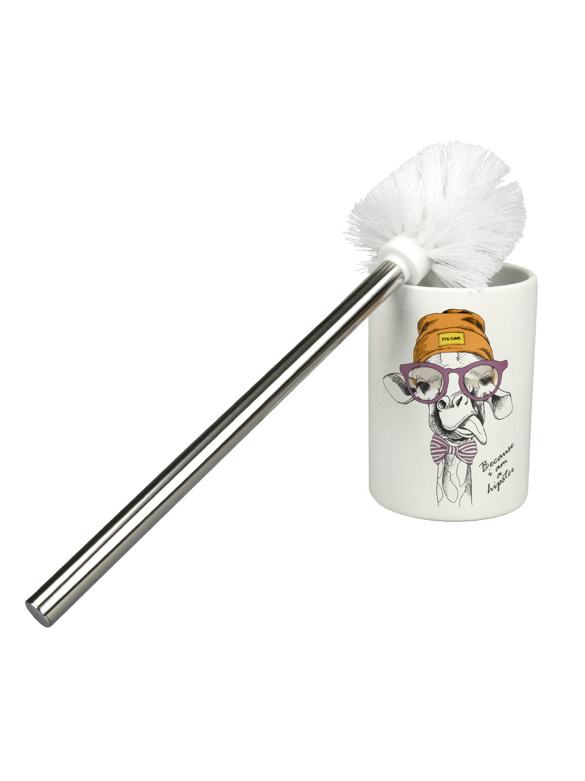 Ерш сантехнический Zenfort "Happy giraffe", керамика