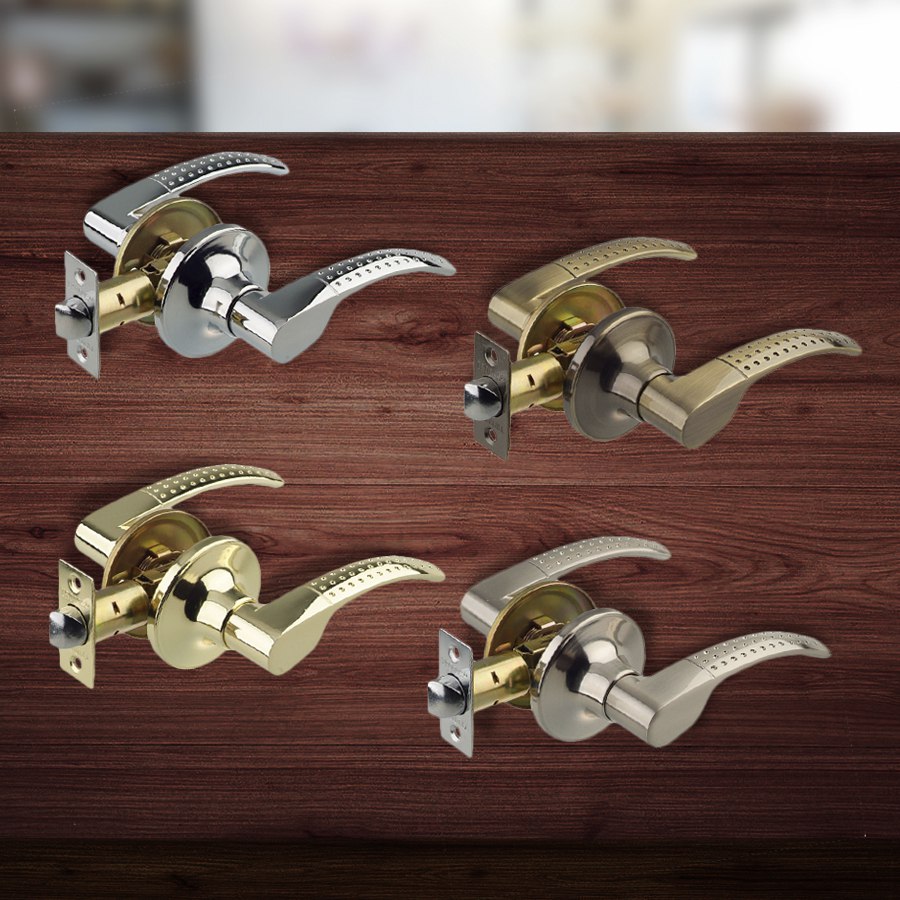 Ручка-защелка Trodos ЗВ6-05 золото