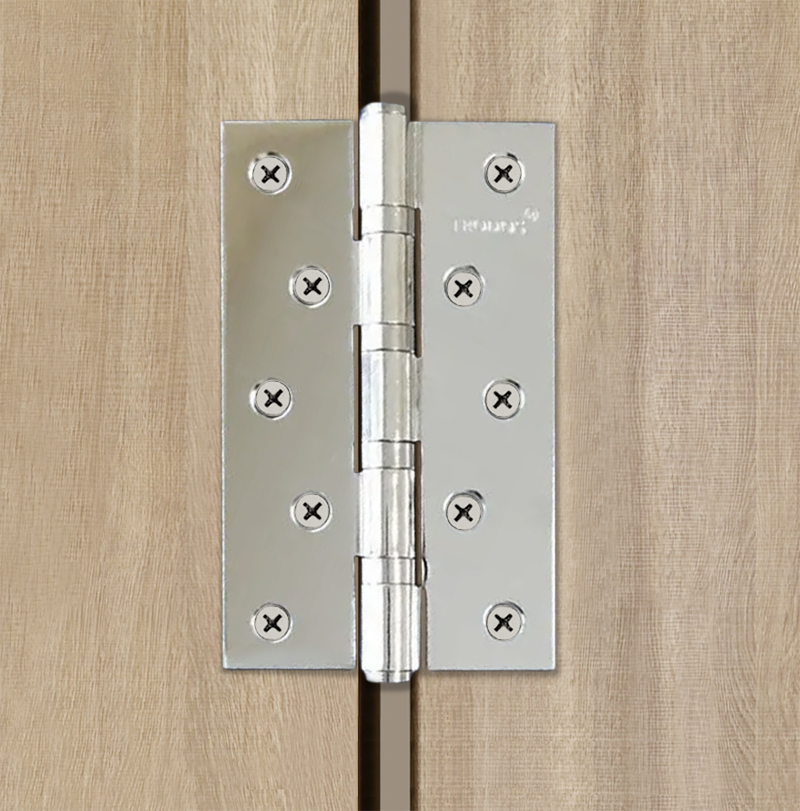 Петля накладная Trodos 125х75х2,5 CP хром 