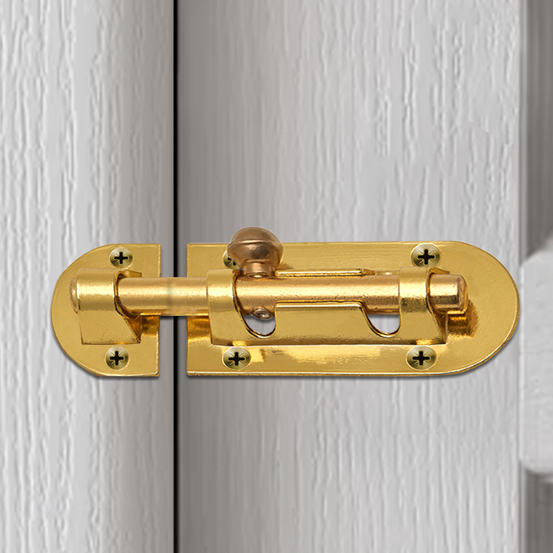 Шпингалет Trodos ZY-113/L90 GP золото