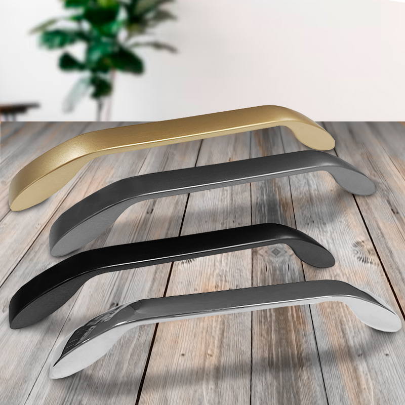 Ручка-скоба мебельная Trodos "9455" 160мм сплав ЦАМ 129гр, хром