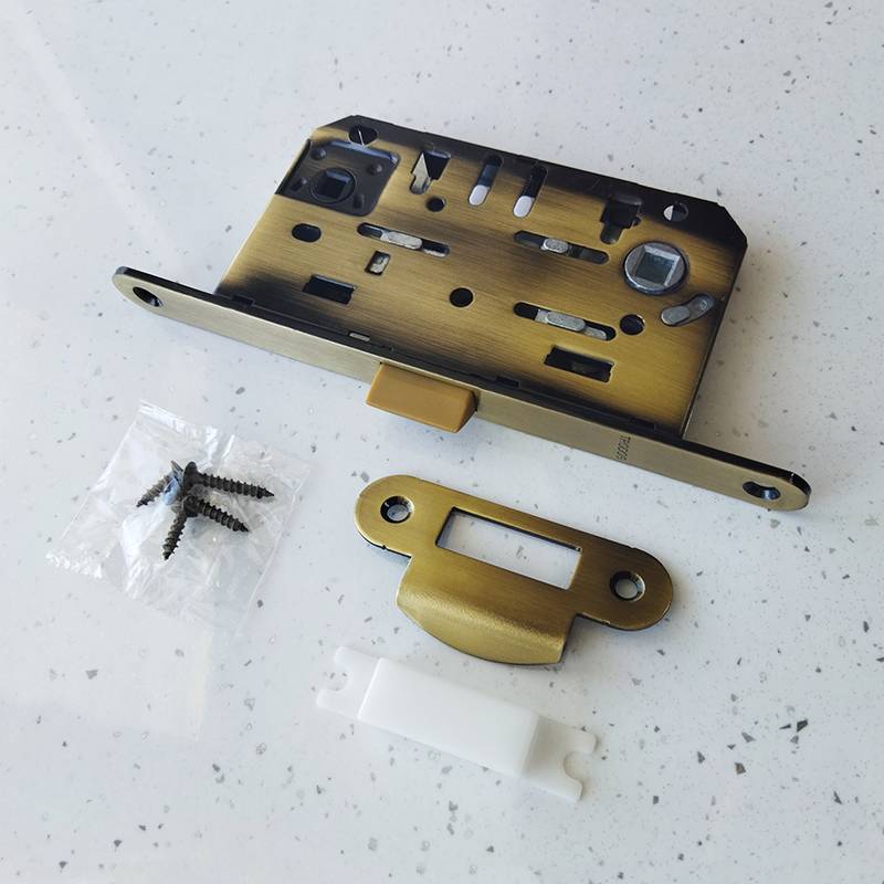 Защелка врезная Trodos SD600-96WC/P AB пластик, бронза