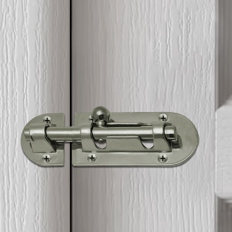 Шпингалет Trodos ZY-113/L90 SN никель