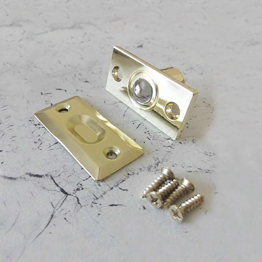 Фиксатор дверной Trodos шариковый, золото