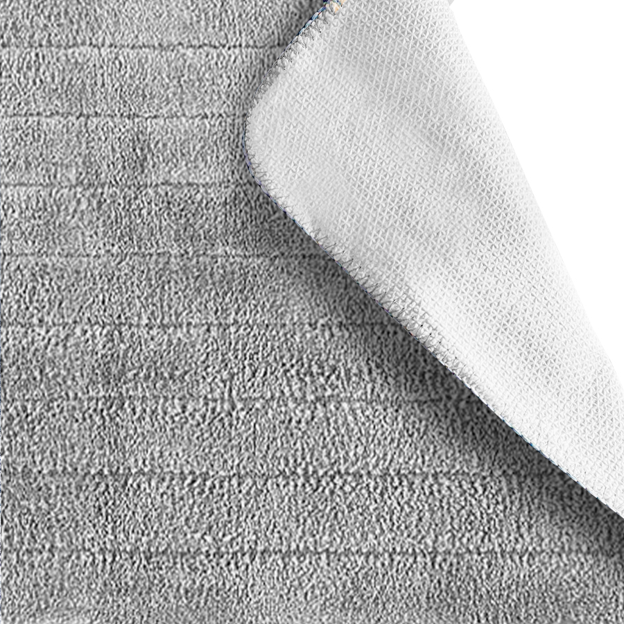 Ковер Zenfort коллекция "Оникс" микрофибра 60х100см, серый