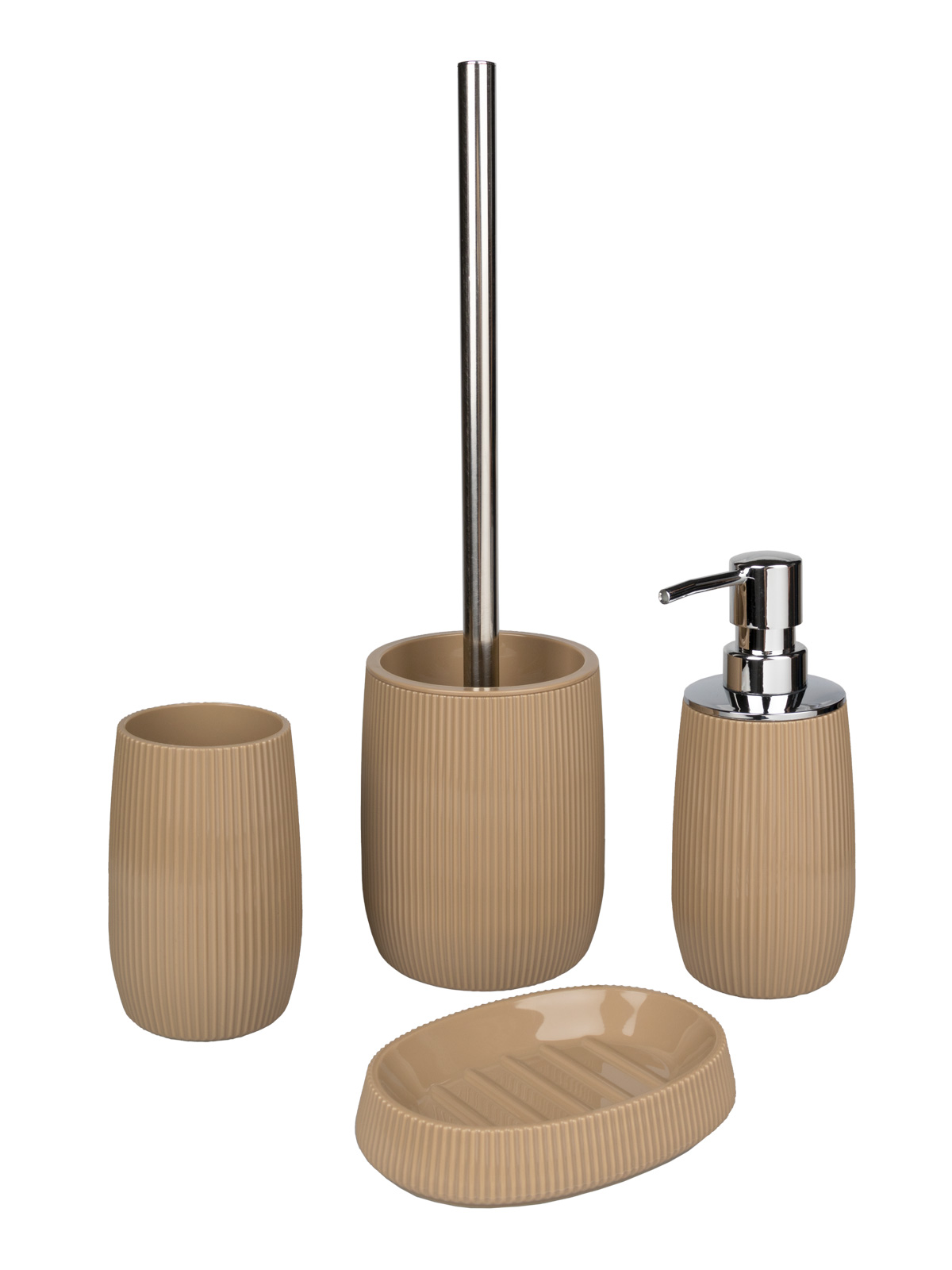 Стакан для зубных щеток Zenfort "Mokko", пластик