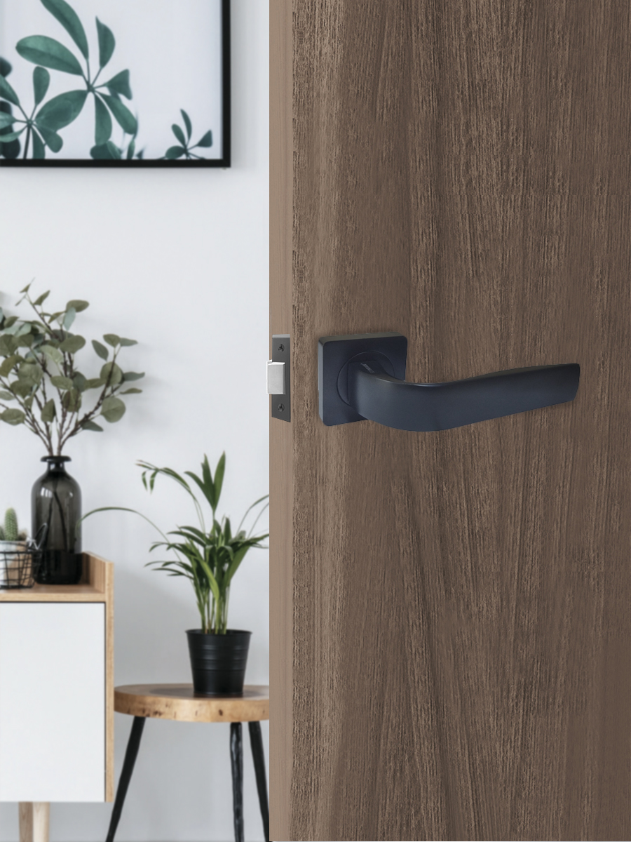 Ручка раздельная Trodos 225-02 BL черный 